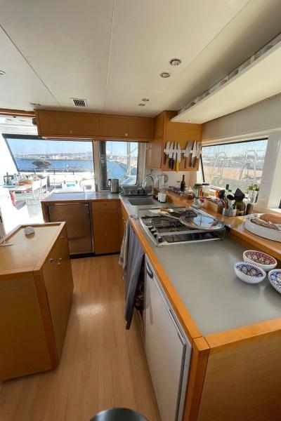 1731 Lagoon 52M kitchen